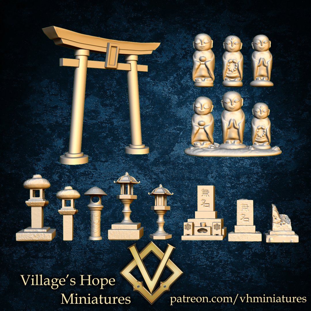 Village's hope Miniatures March 2021 Village’s Hope Miniatures  MINISTL 14