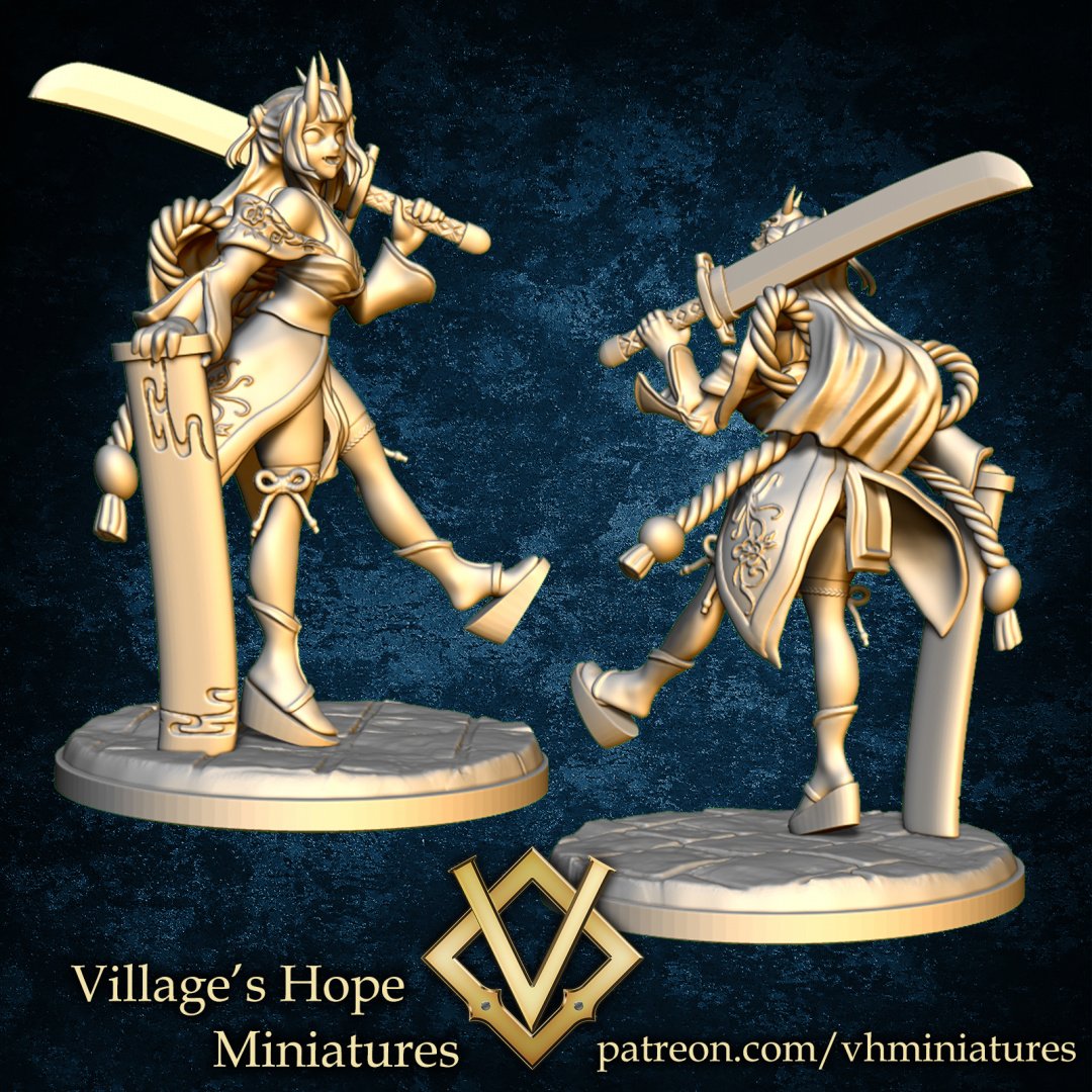 Village's hope Miniatures March 2021 Village’s Hope Miniatures  MINISTL 16