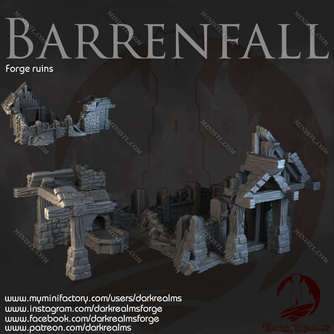Dark Realms March 2022 (Barrenfall) Dark Realms  MINISTL