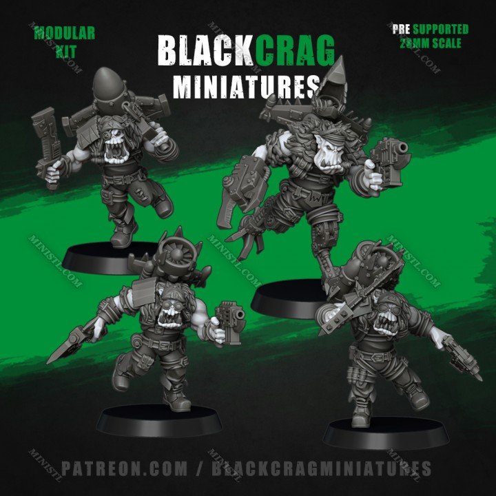 Blackcrag March 2022 BlackCrag Miniatures  MINISTL