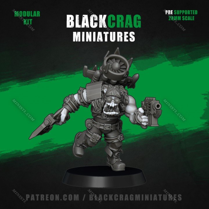 Blackcrag March 2022 BlackCrag Miniatures  MINISTL 3