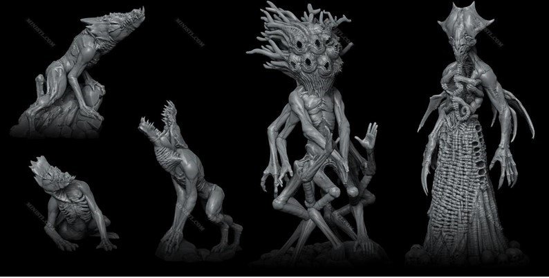 Death Haven 3D Printable Collection March 2022 Death Haven  MINISTL