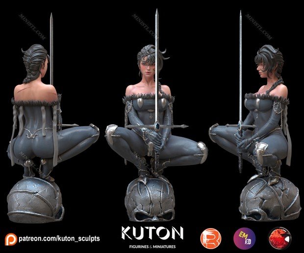 Kuton Figurines March 2022 KUTON FIGURINES  MINISTL