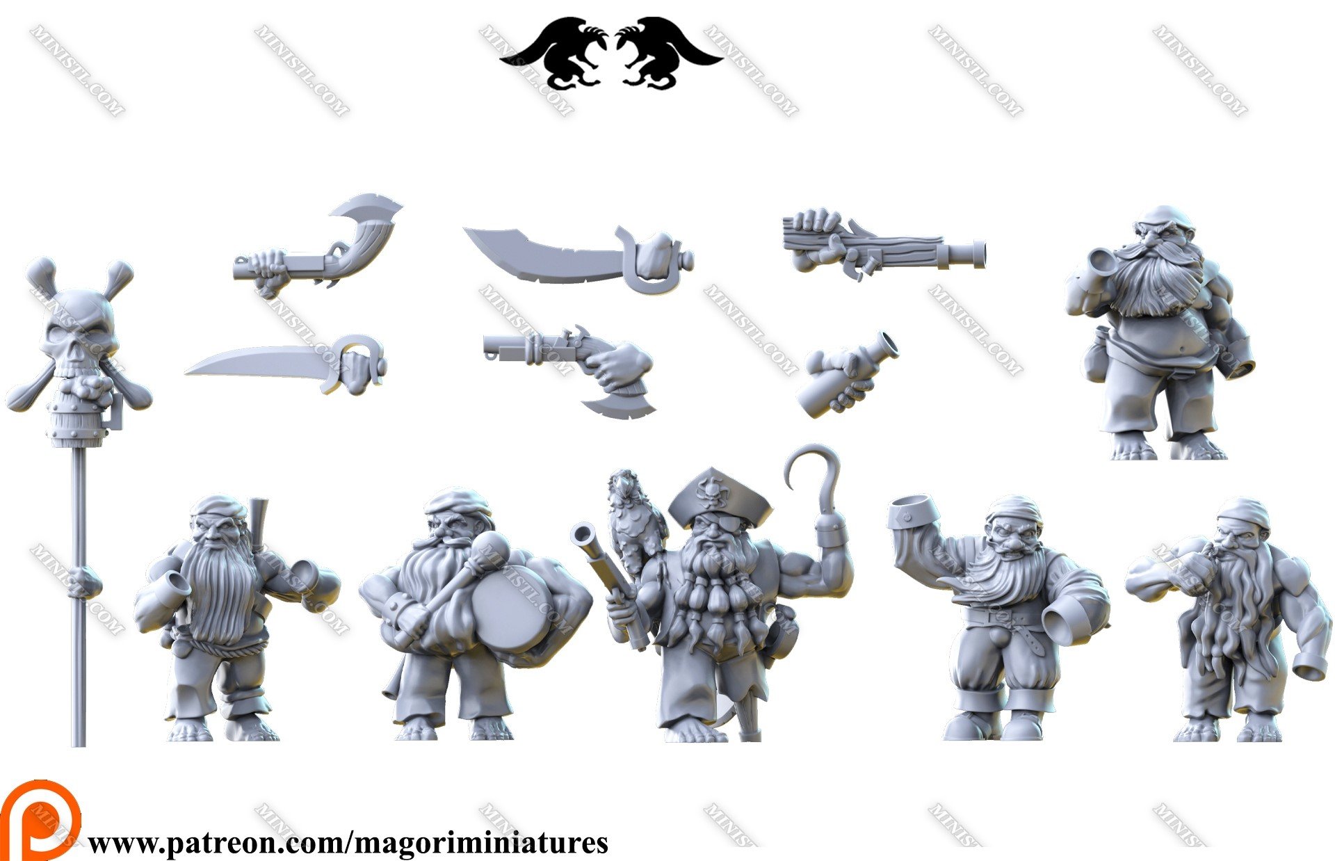 Magori Miniatures March 2022 Magori Miniatures  MINISTL