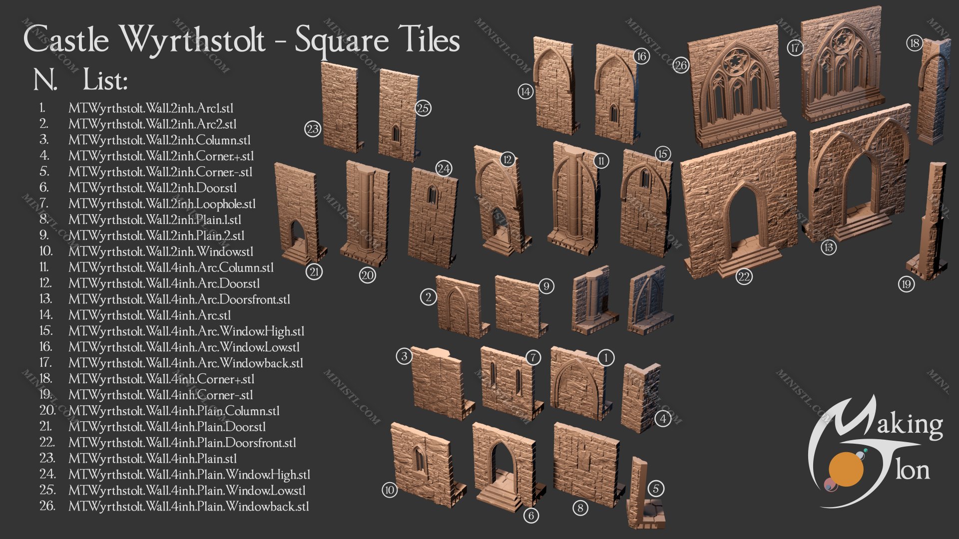 Making Tlon March 2022 (Wyrthstolt) Making Tlon  MINISTL 3