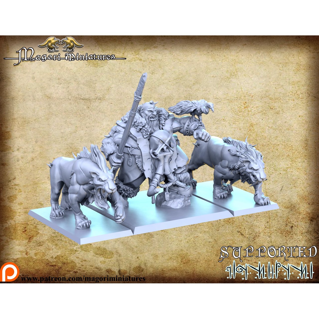 Magori Miniatures March 2023 Magori Miniatures  MINISTL 3