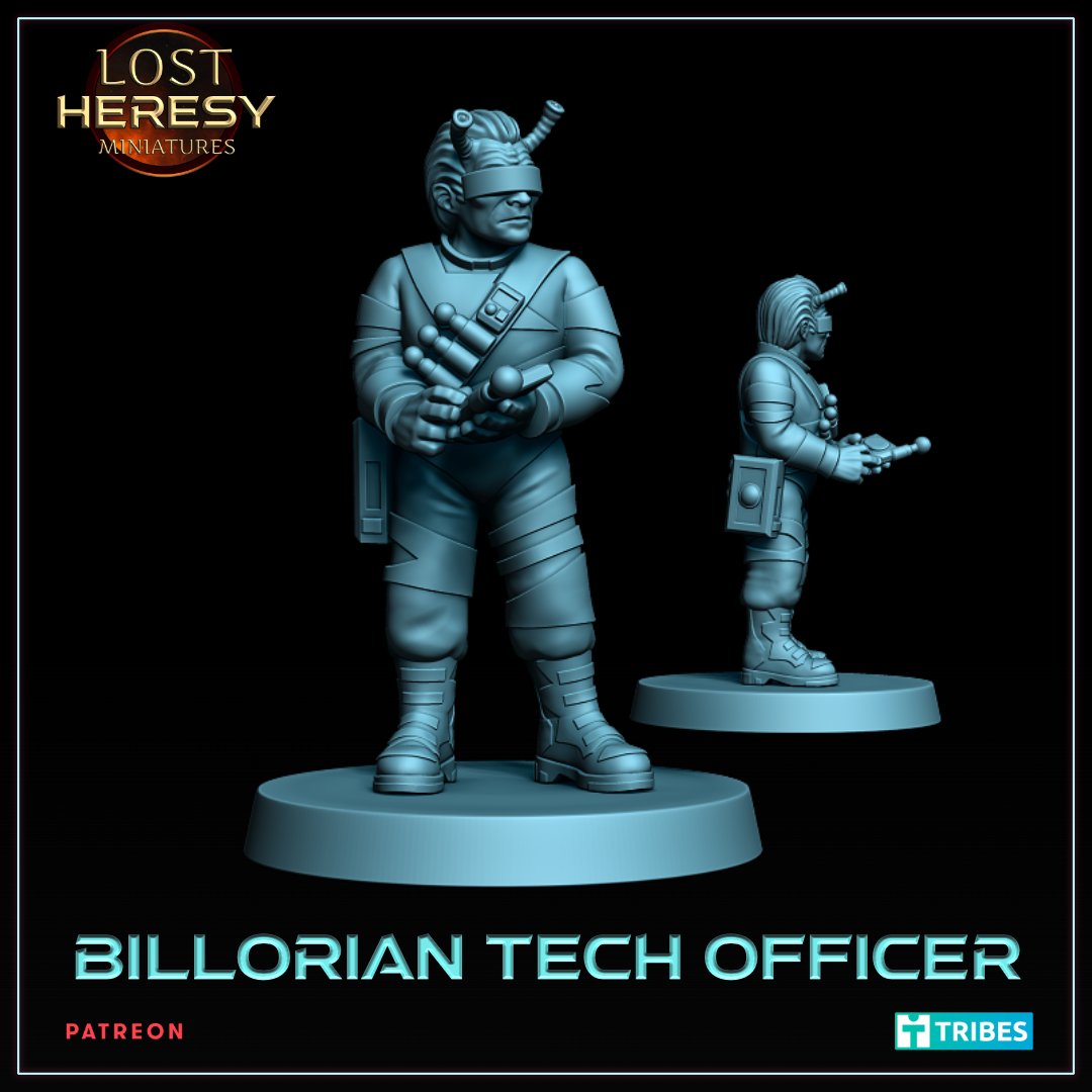 Lost Heresy Miniatures March 2023 (Sci-Fi) Lost Heresy  MINISTL