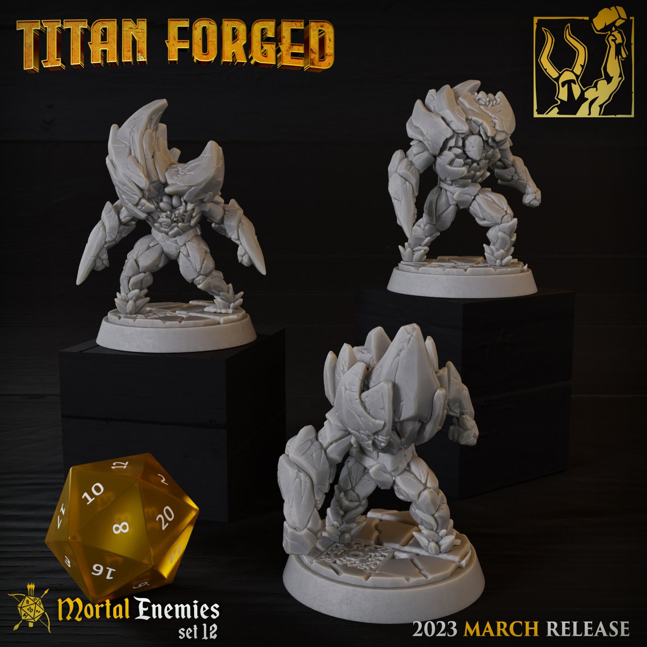 Titan-Forge Miniatures March 2023 Titan Forge  MINISTL 3