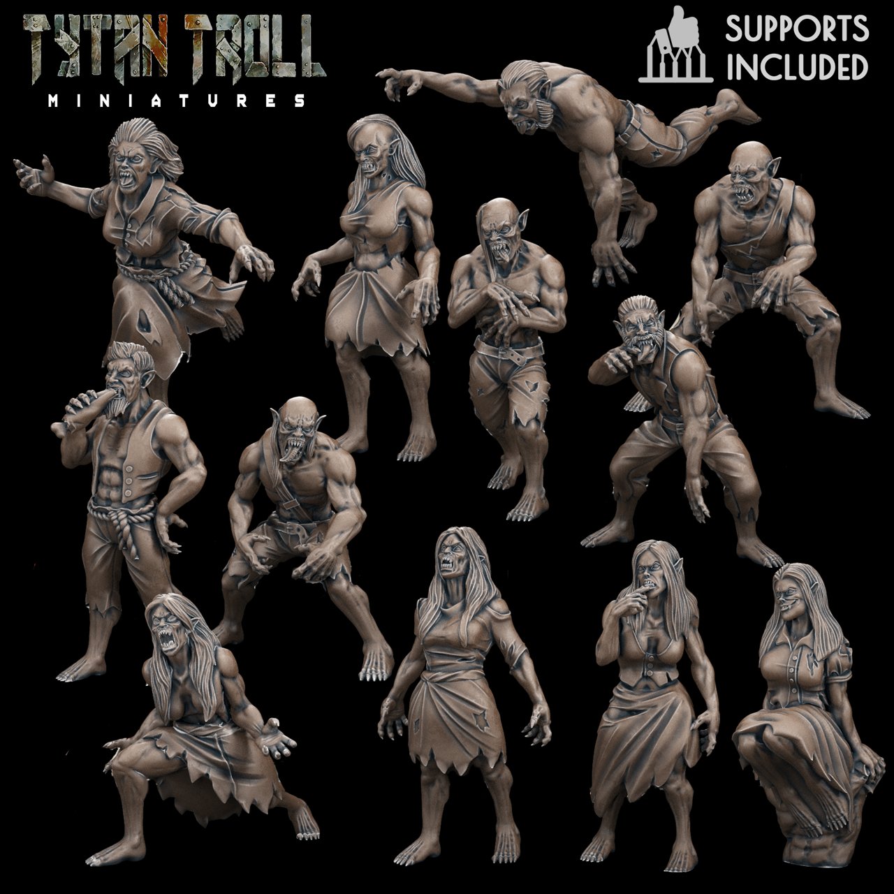 TytanTroll Miniatures March 2023 Tytantroll Miniatures  MINISTL 15