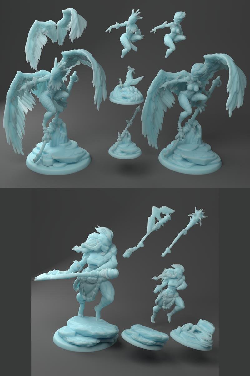 Twin Goddess Miniatures May 2020 Twin Goddess Miniatures  MINISTL