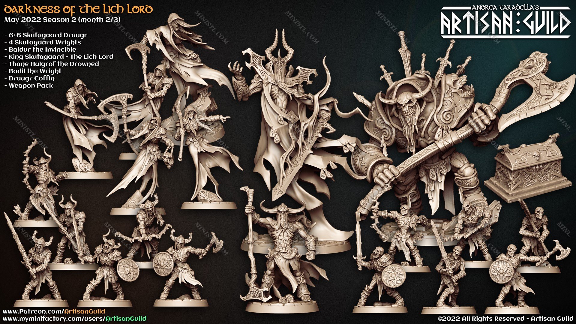 Artisan Guild May 2022 (Darkness of the Lich Lord) Artisan Guild  MINISTL