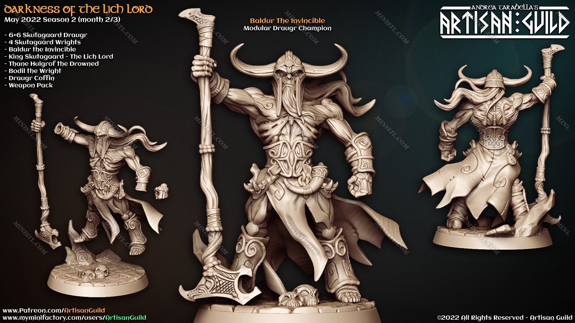 Artisan Guild May 2022 (Darkness of the Lich Lord) Artisan Guild  MINISTL 3