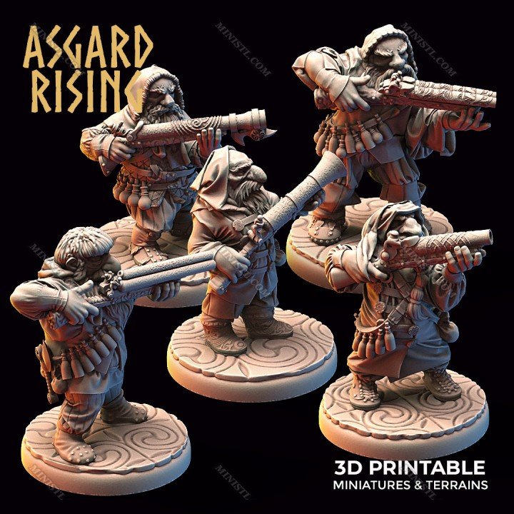 Asgard Rising Miniatures May 2022 Asgard Rising  MINISTL