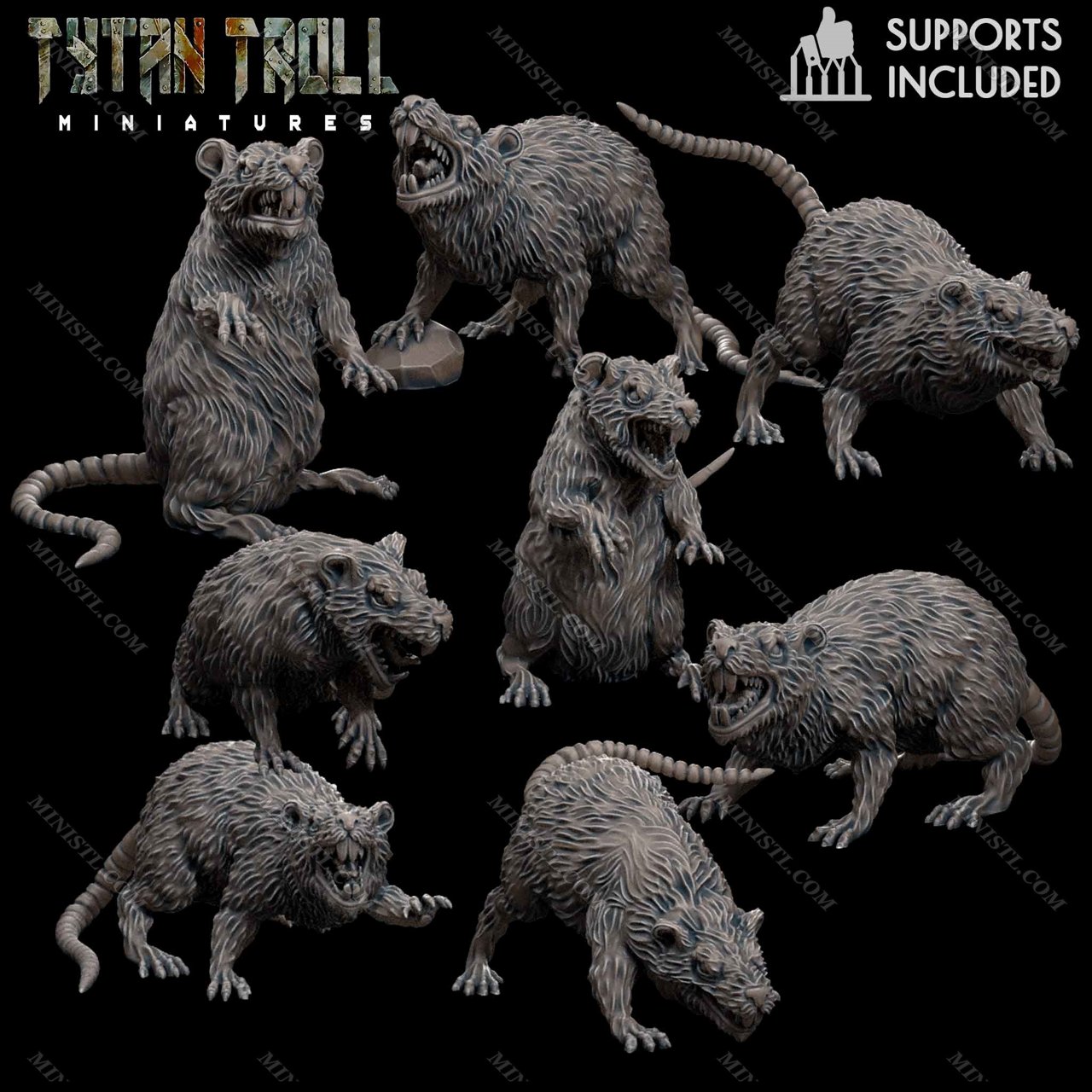 TytanTroll Miniatures May 2022 Tytantroll Miniatures  MINISTL