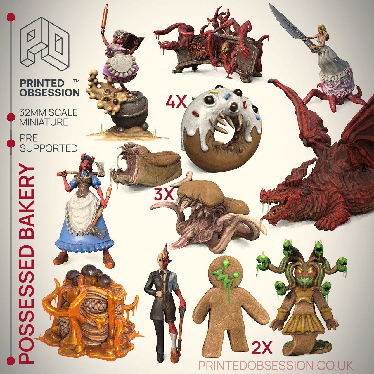 Printed Obsession May 2023 (Possessed Bakery) Printed Obsession  MINISTL