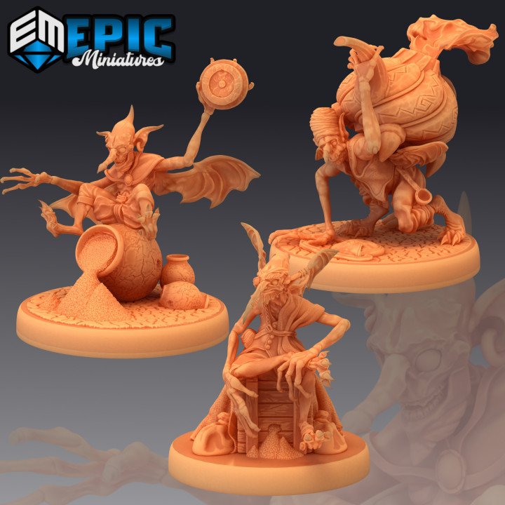 Epic Miniatures Mythical Desert Epic Miniatures  MINISTL 3