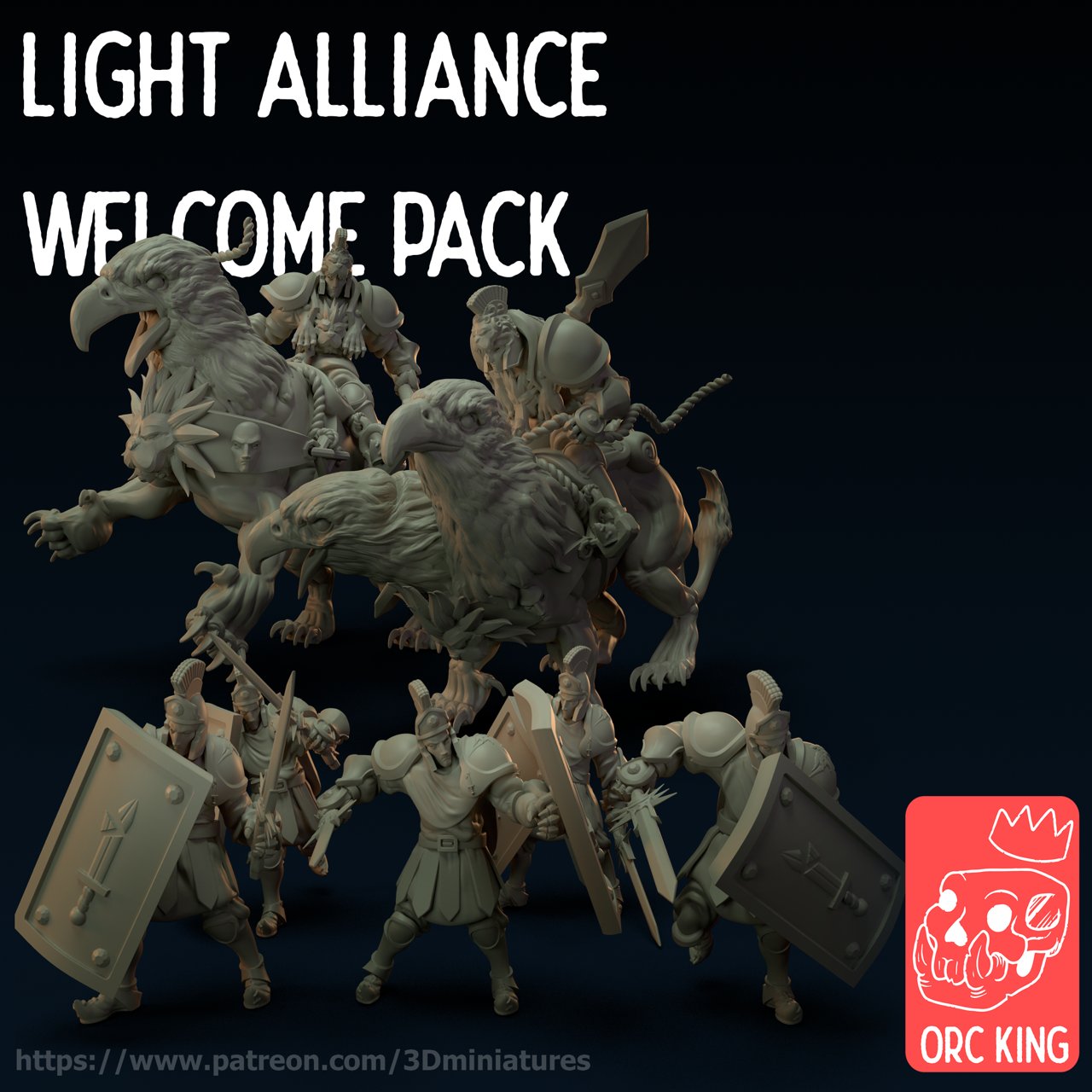 Orc King New Welcome Pack Orc King  MINISTL 3