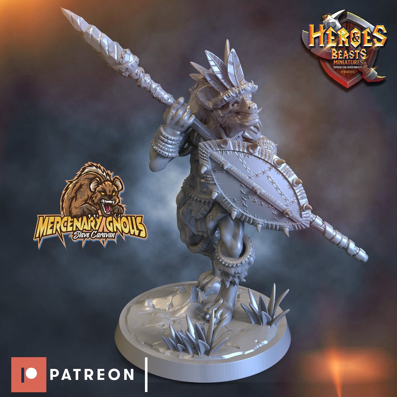 Heroes and Beasts Miniatures November 2020 Heroes and Beasts Miniatures  MINISTL 3