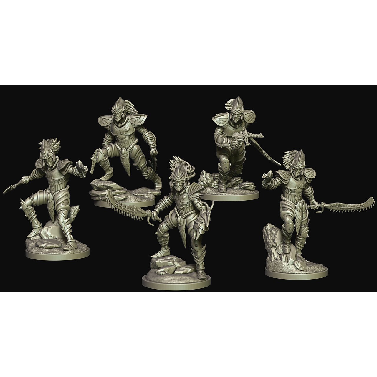 Raven Twin Miniatures November 2020 Sci-Fi Raven Twin Miniatures  MINISTL 3