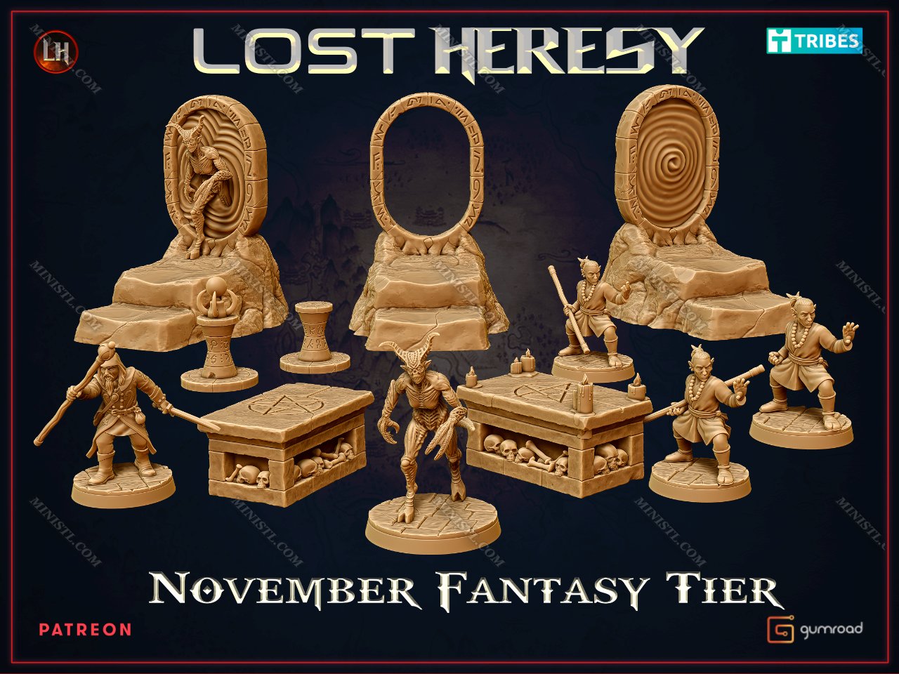 Lost Heresy Miniatures November 2022 (Fantasy) Lost Heresy  MINISTL