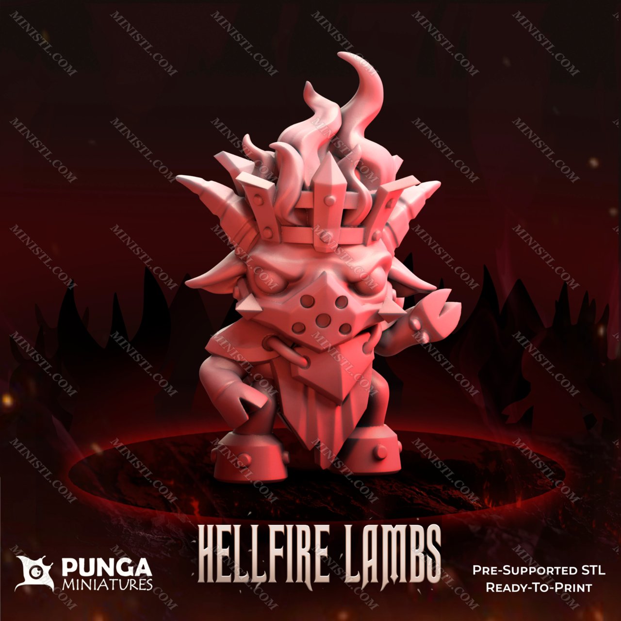 Punga Miniatures November 2022 (Hellfire Lambs Part 2) Punga Miniatures  MINISTL 3