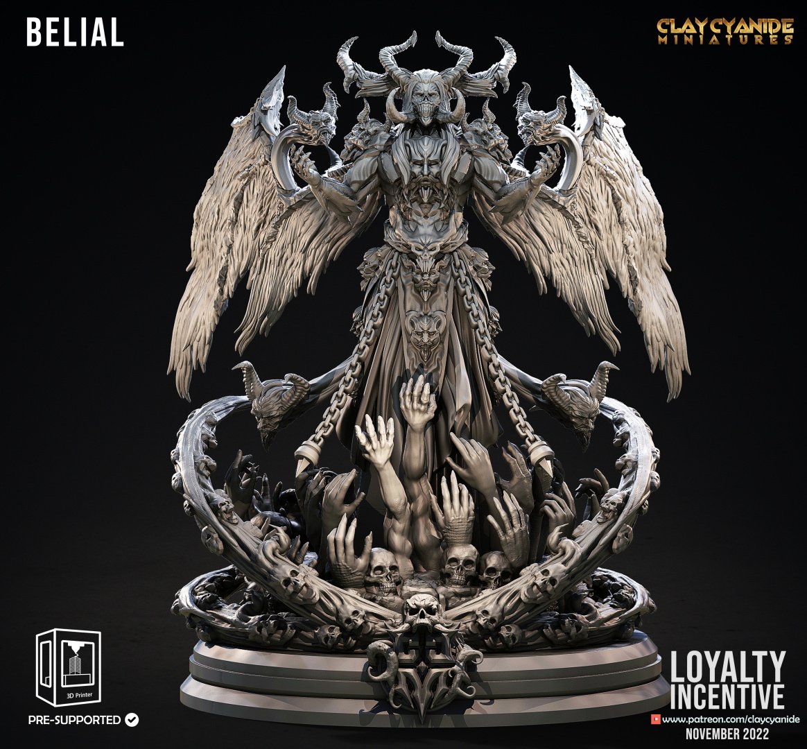Clay Cyanide Miniatures November 2022 (Loyalty Incentive) Clay Cyanide  MINISTL