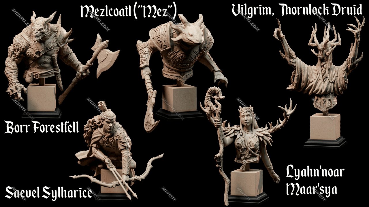 Lost Heresy Miniatures November 2022 (Sci-Fi) Lost Heresy  MINISTL 10