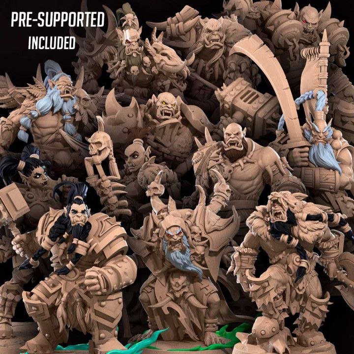 Titan-Forge Miniatures November 2023 (Bloodsails Ogres) Titan Forge  MINISTL 49