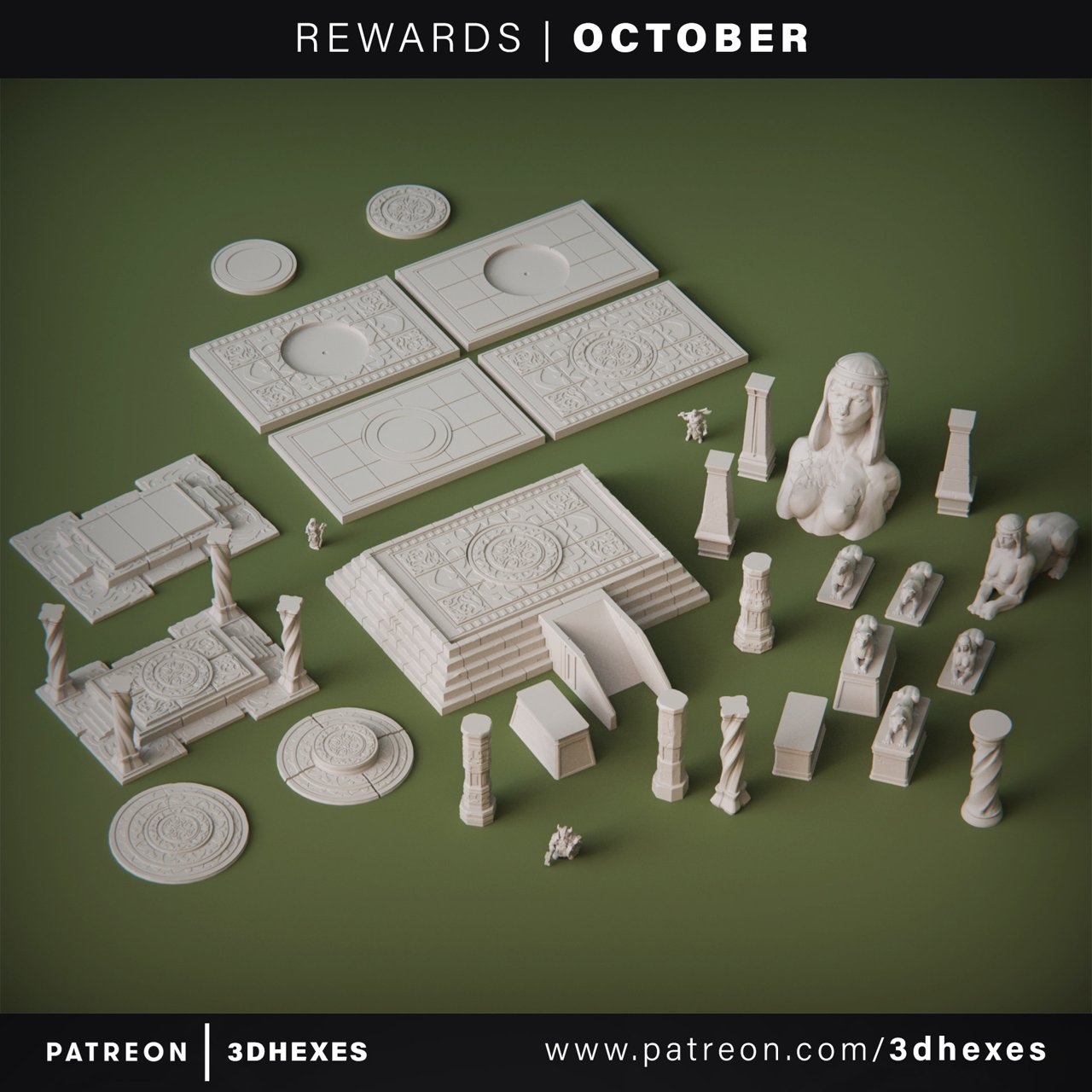 Epics 'N' Stuffs Miniatures October 2019 Epic N Stuffs Miniatures  MINISTL 20