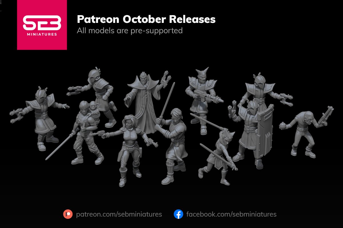 AnvilRage October 2020 Seb Miniatures  MINISTL