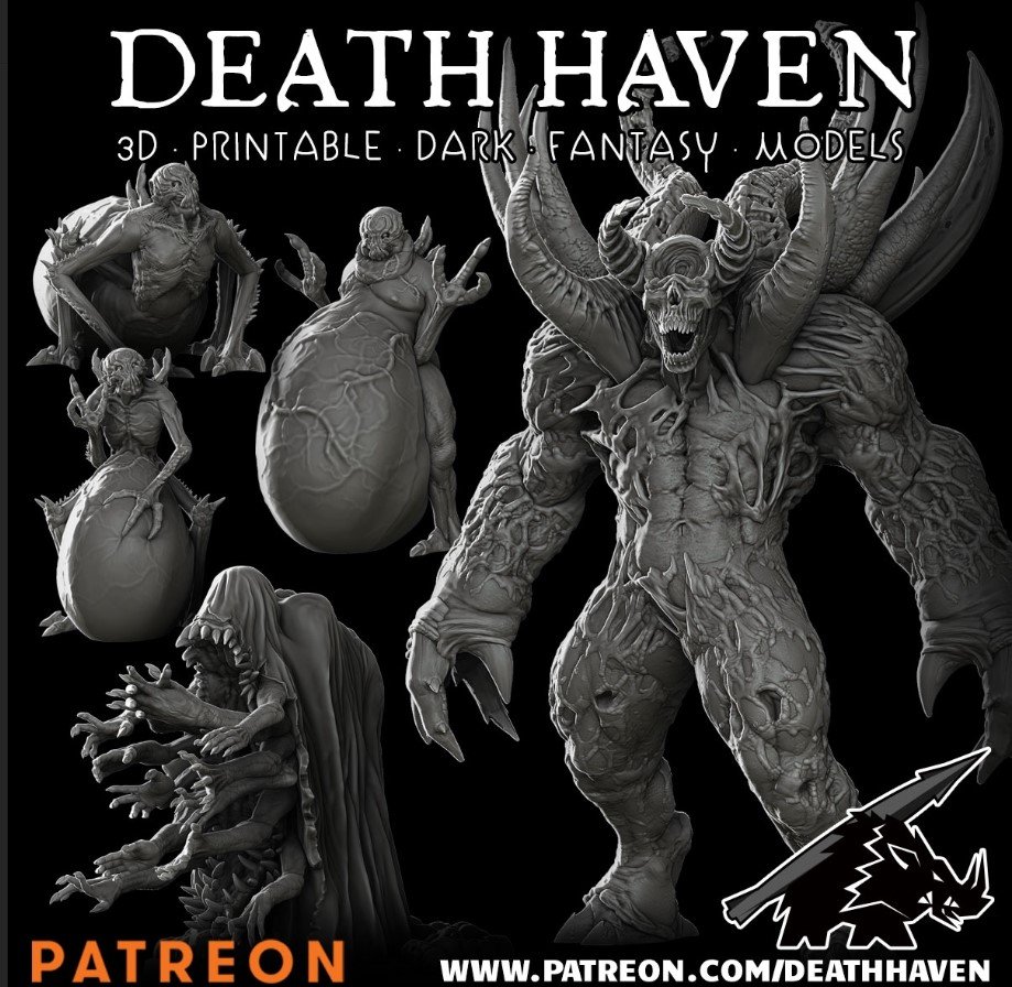 Death Haven 3D Printable Collection October 2021 Death Haven  MINISTL