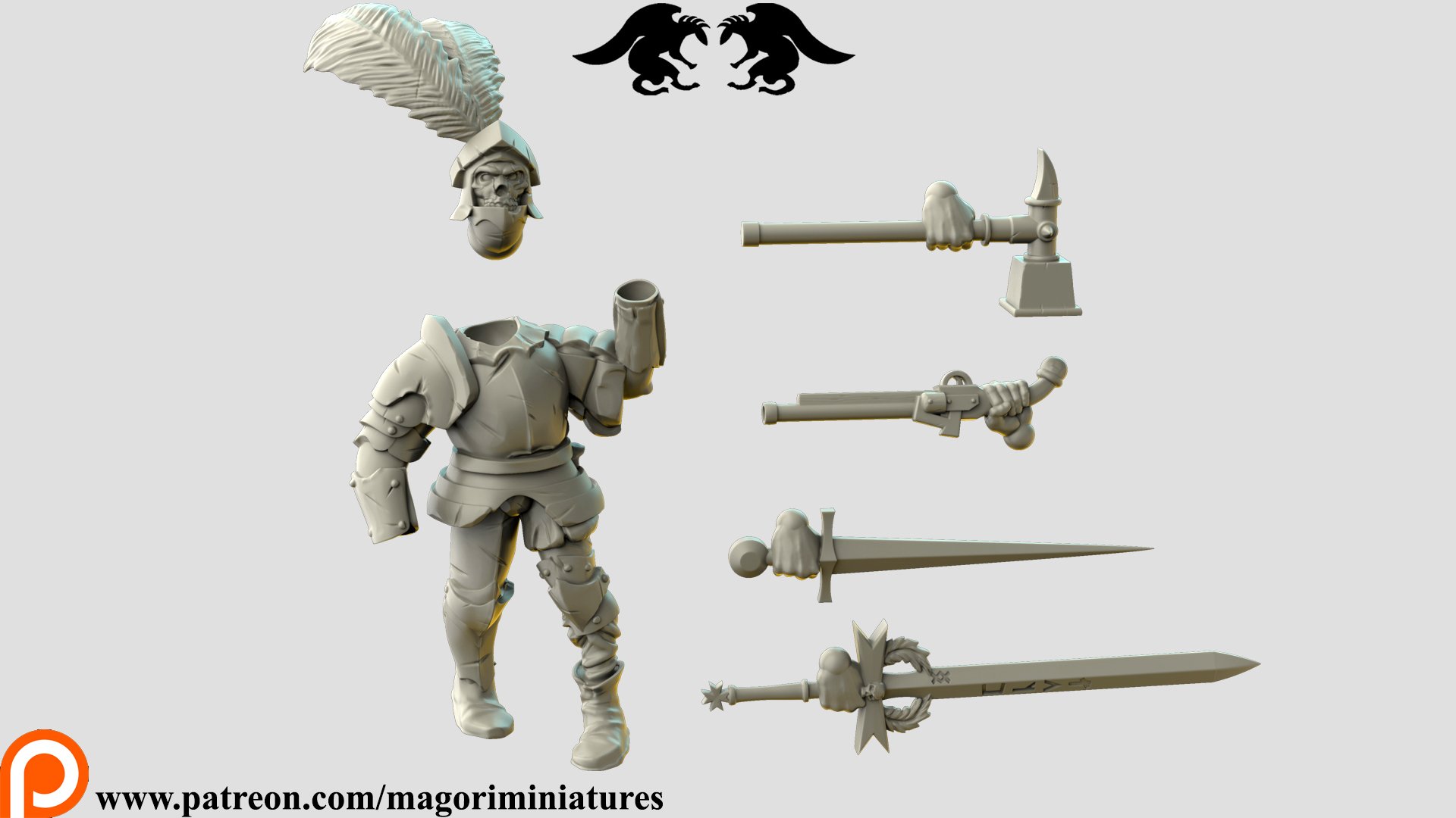 Magori Miniatures October 2021 Magori Miniatures  MINISTL 3