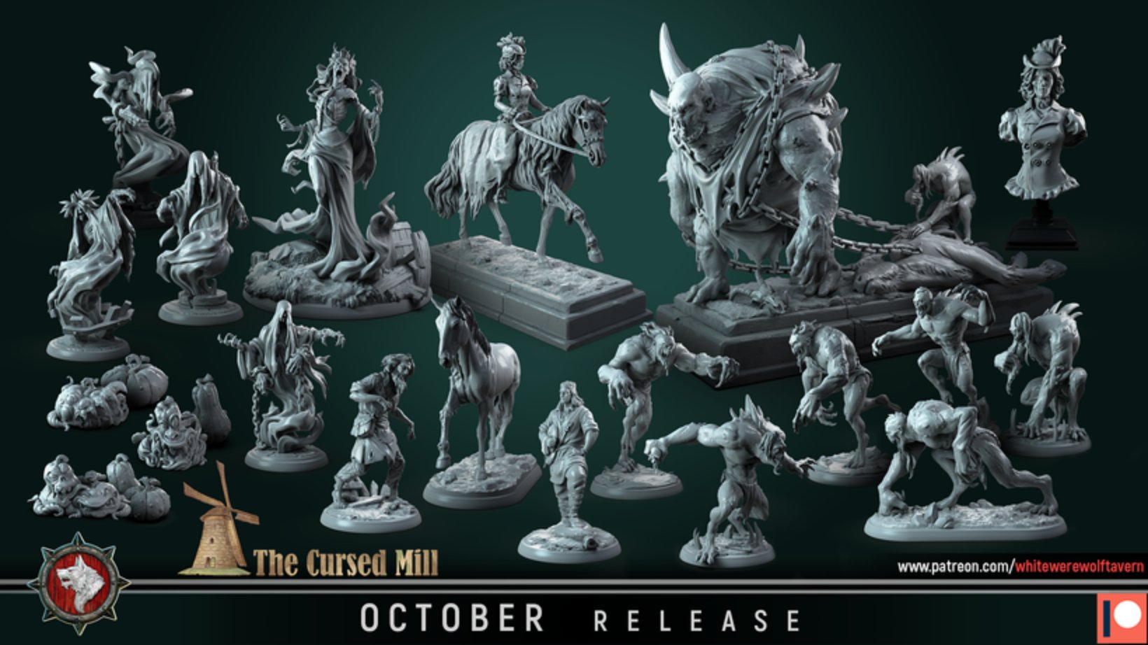 VoidRealm Minis October 2021 Void Realm Patreon  MINISTL 18