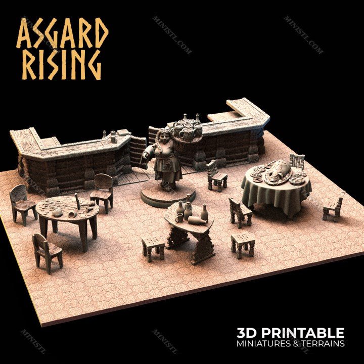 Asgard Rising Miniatures October 2022 Asgard Rising  MINISTL
