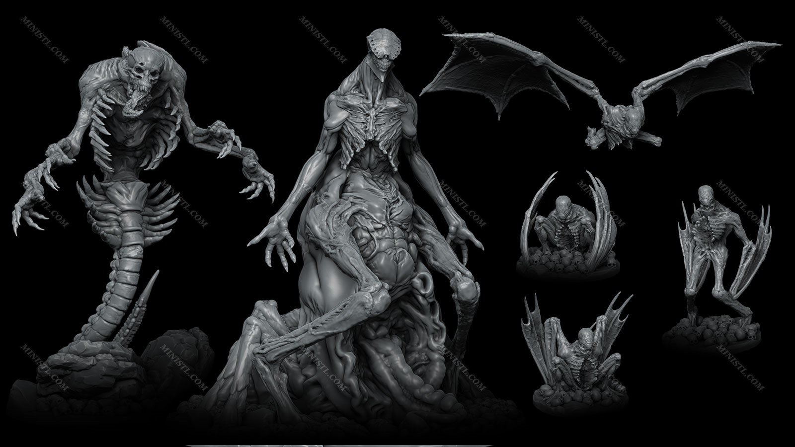 Death Haven 3D Printable Collection October 2022 Death Haven  MINISTL