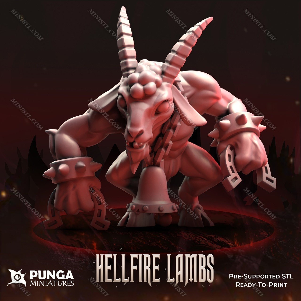 Punga Miniatures October 2022 (Hellfire Lambs Part 1) Punga Miniatures  MINISTL