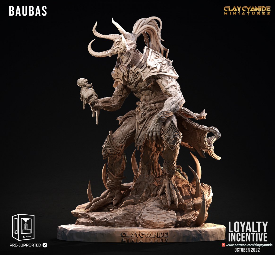 Clay Cyanide Miniatures October 2022 (Loyalty Incentive) Clay Cyanide  MINISTL