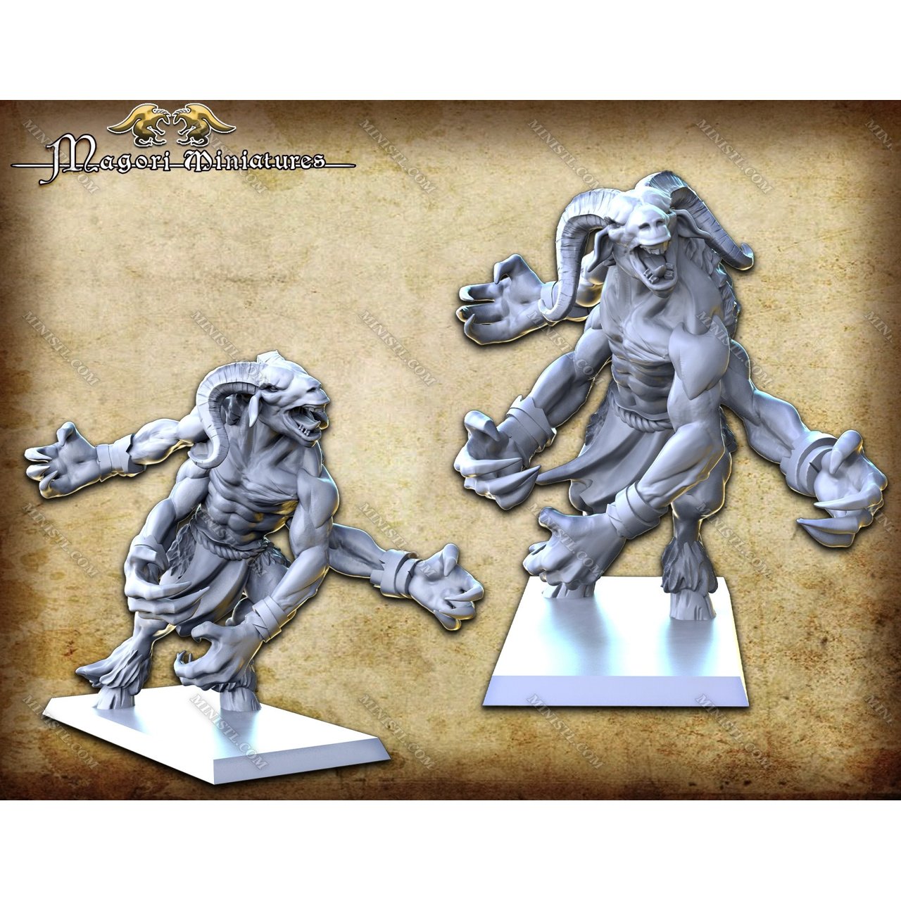 Magori Miniatures October 2022 Magori Miniatures  MINISTL 3