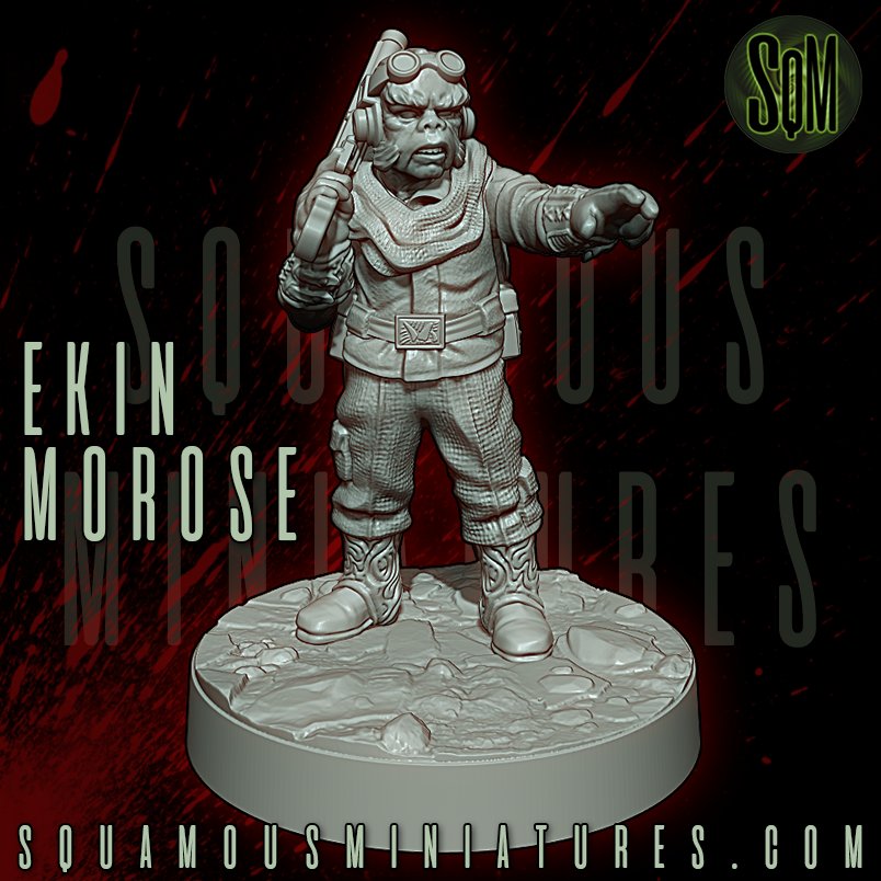 Squamous Miniatures October 2022 Squamous Miniatures  MINISTL