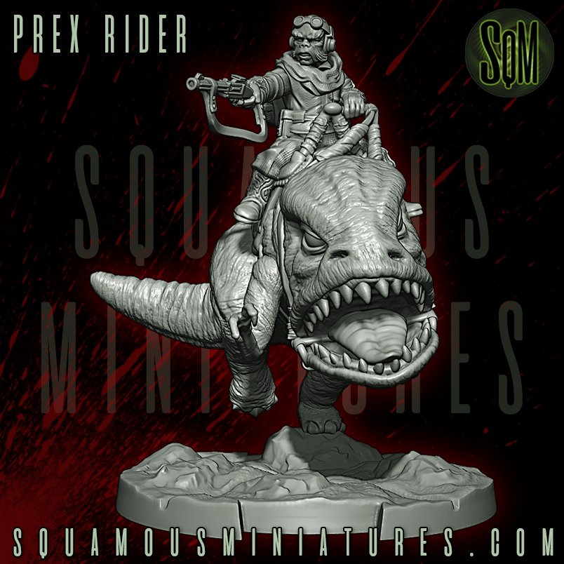 Squamous Miniatures October 2022 Squamous Miniatures  MINISTL 3