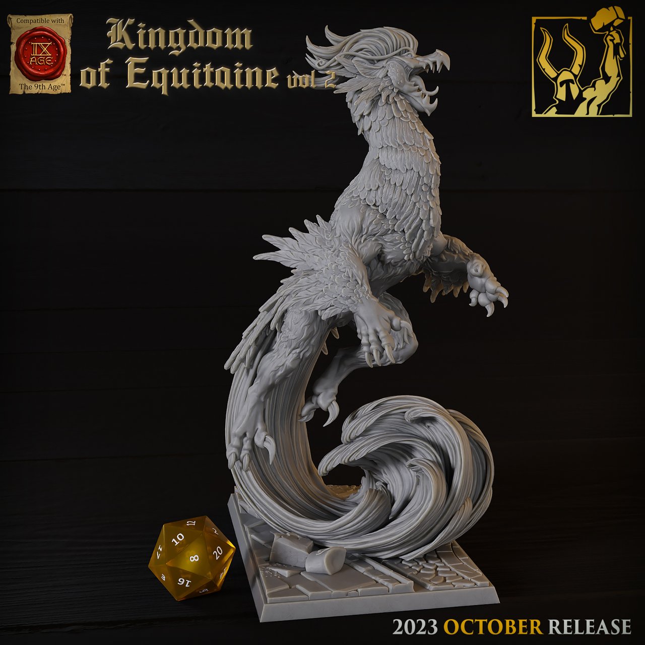 Titan-Forge Miniatures October 2023 (Kingdom of Equitaine vol 2) Titan Forge  MINISTL 3