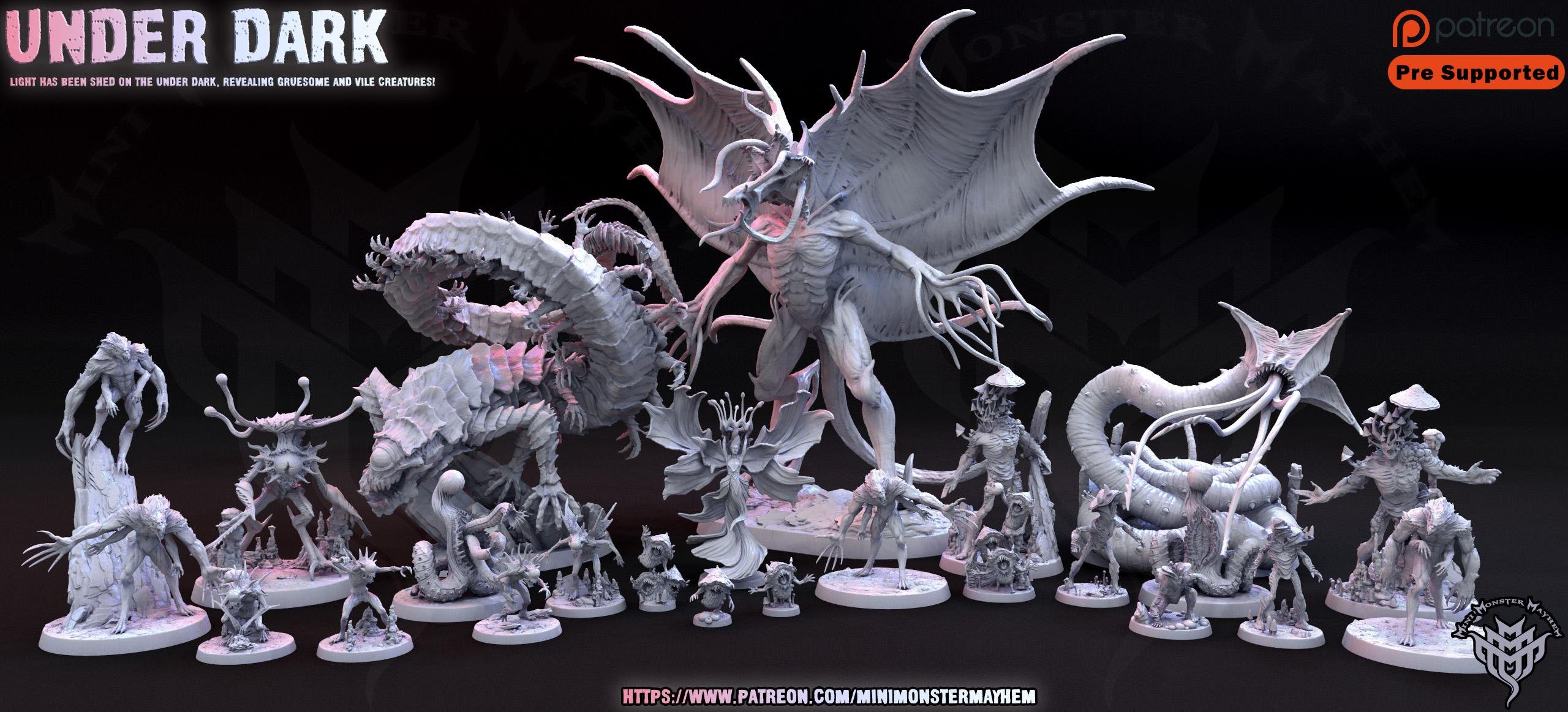 Heroes and Beasts Miniatures September 2020 Heroes and Beasts Miniatures  MINISTL 16