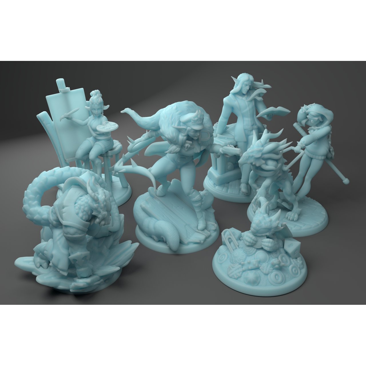 Twin Goddess Miniatures September 2021 Twin Goddess Miniatures  MINISTL