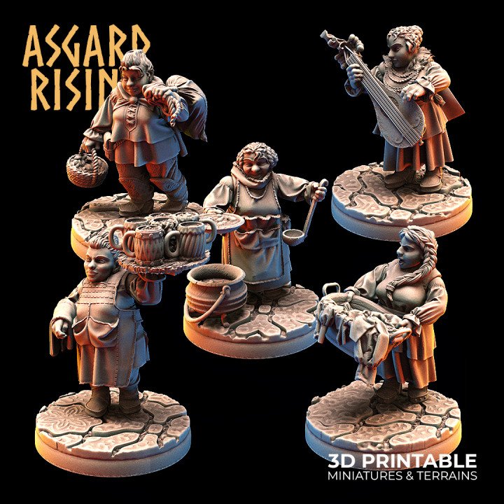 Asgard Rising Miniatures September 2022 Asgard Rising  MINISTL 3