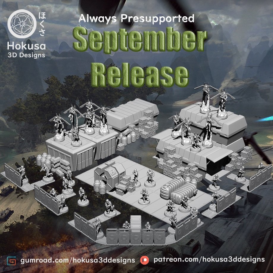 Hokusa 3D Designs September 2022 Hokussa  MINISTL