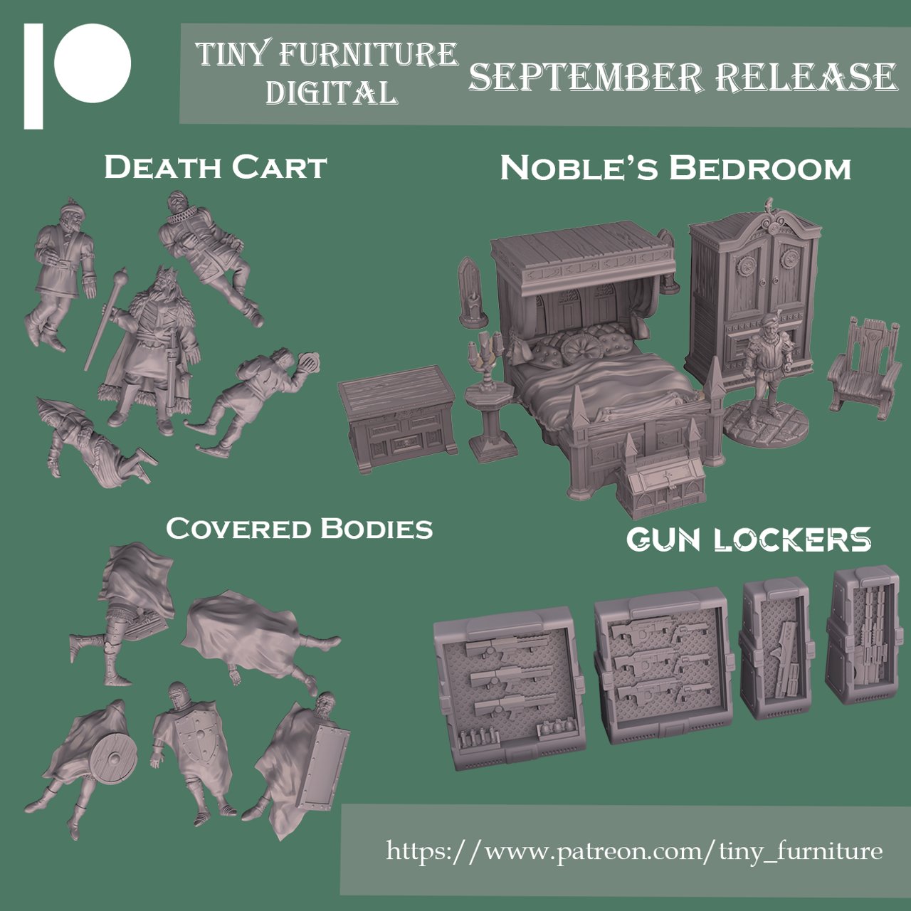 Tiny Furniture Digital September 2022 Tiny Furniture  MINISTL