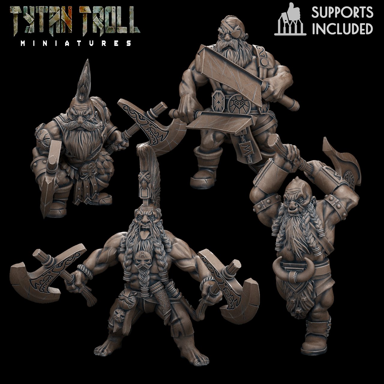 TytanTroll Miniatures September 2022 Tytantroll Miniatures  MINISTL