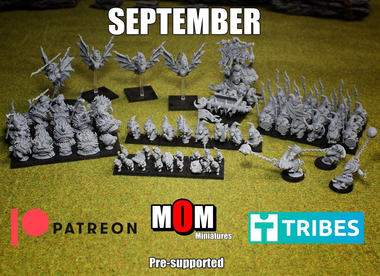 Daybreak Miniatures September 2023 Daybreak Miniatures  MINISTL 4