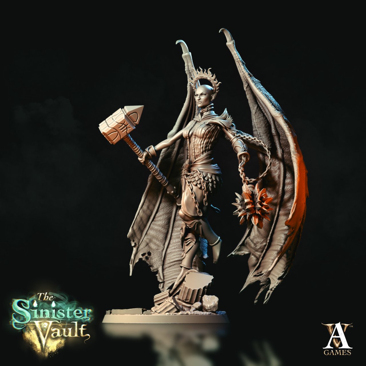 Archvillain Games Sinister Vault from Archvillain Games Miniature  MINISTL 3