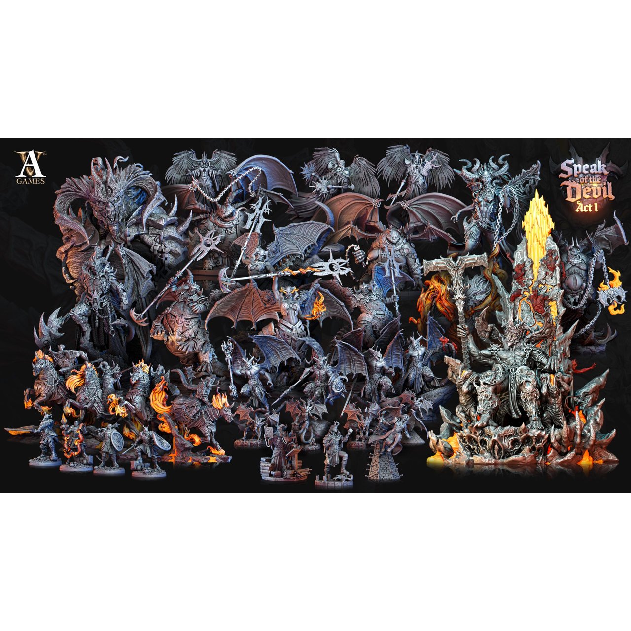 Archvillain Games Speak of the Devil Act I from Archvillain Games Miniatures  MINISTL